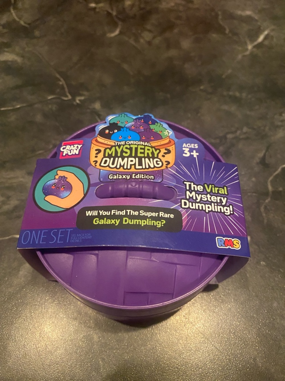NEW Crazy Fun The Original Mystery Dumpling 🥟 Galaxy 🌌 Edition, Confirmed Blue